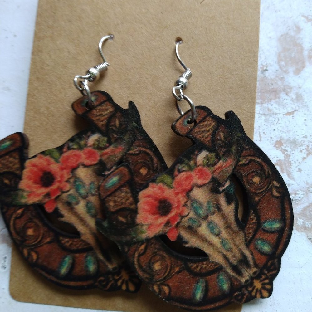 Lucky Earrings Pink